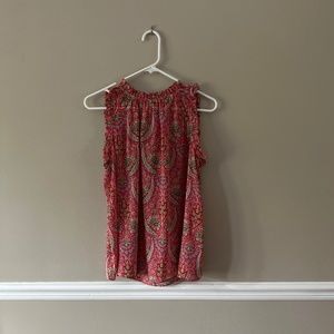 Chiffon sleeveless summer top